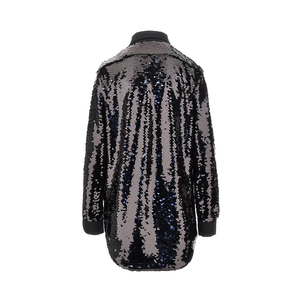 Alberta Ferretti Women Sequinned Oversized Shirt