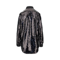 Alberta Ferretti Women Sequinned Oversized Shirt