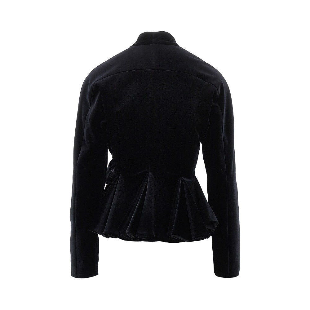 Alberta Ferretti Women Velvet Jacket With Bow