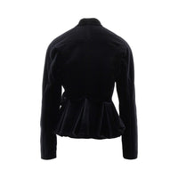 Alberta Ferretti Women Velvet Jacket With Bow