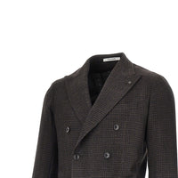 TAGLIATORE Tagliatore Men Silk And Wool Double-Breasted Jacket