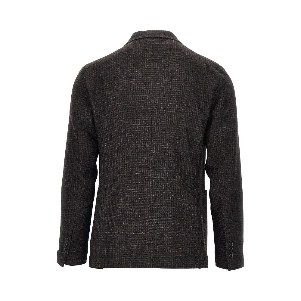 TAGLIATORE Tagliatore Men Silk And Wool Double-Breasted Jacket