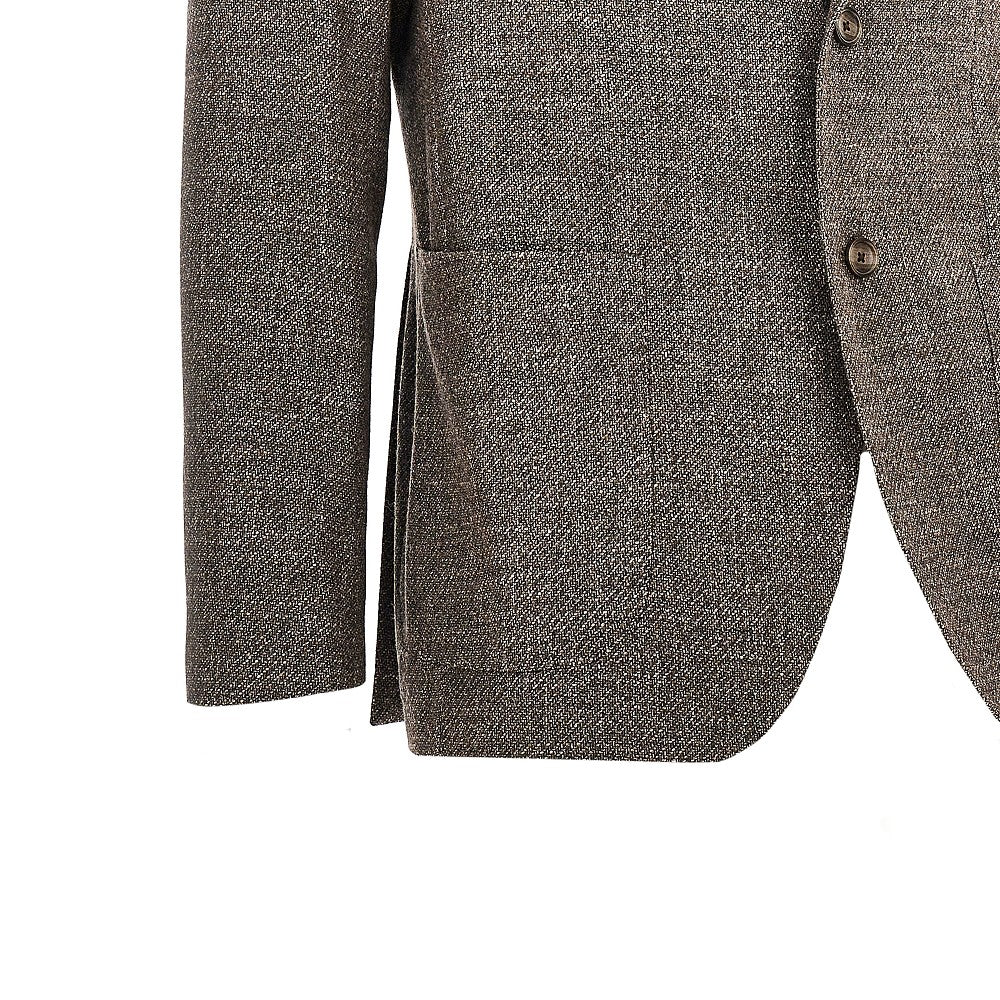 TAGLIATORE Tagliatore Men Mouliné Wool-Blend Single-Breasted Jacke