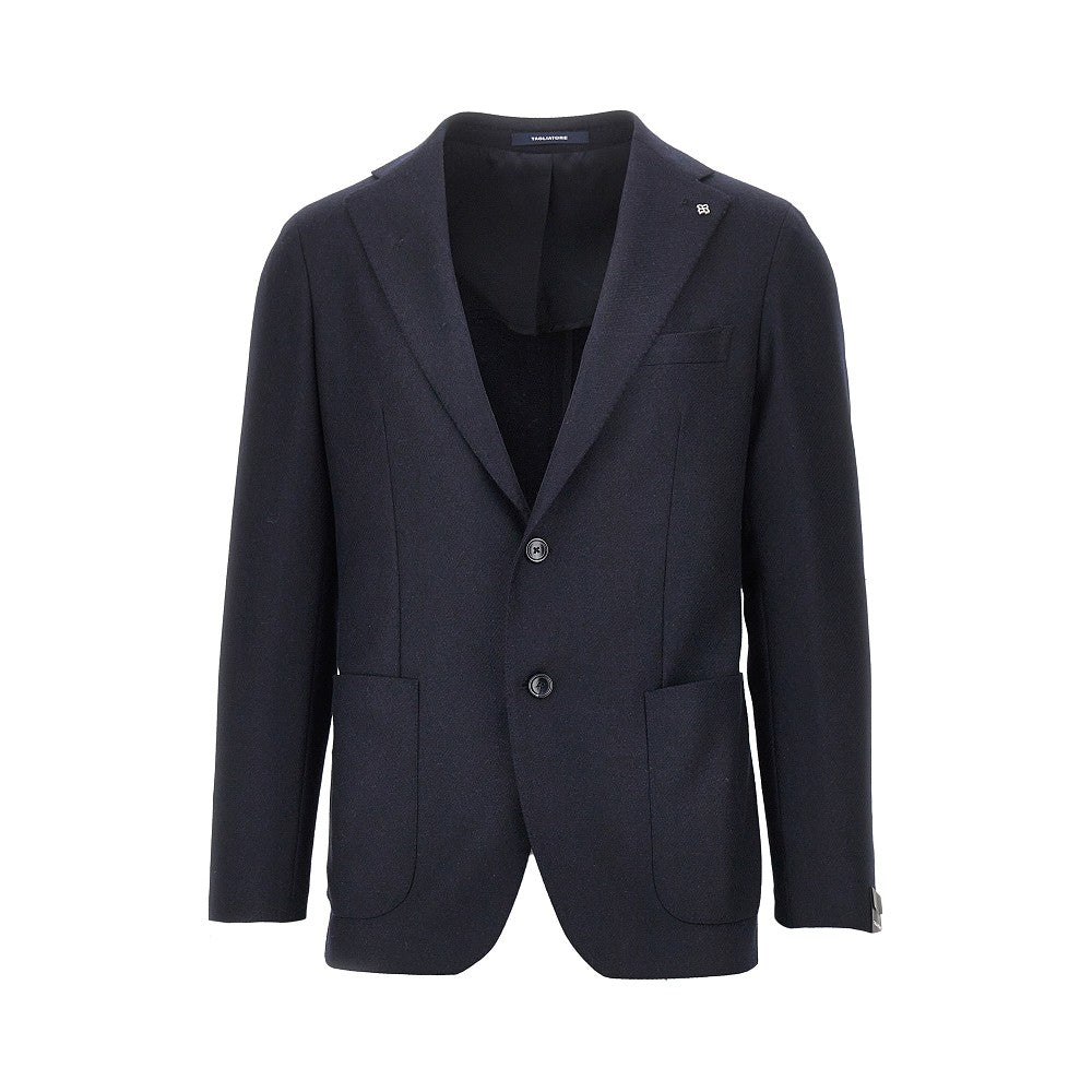 TAGLIATORE Tagliatore Men Wool And Cashmere Single-Breasted Jacket