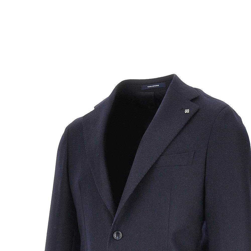 TAGLIATORE Tagliatore Men Wool And Cashmere Single-Breasted Jacket