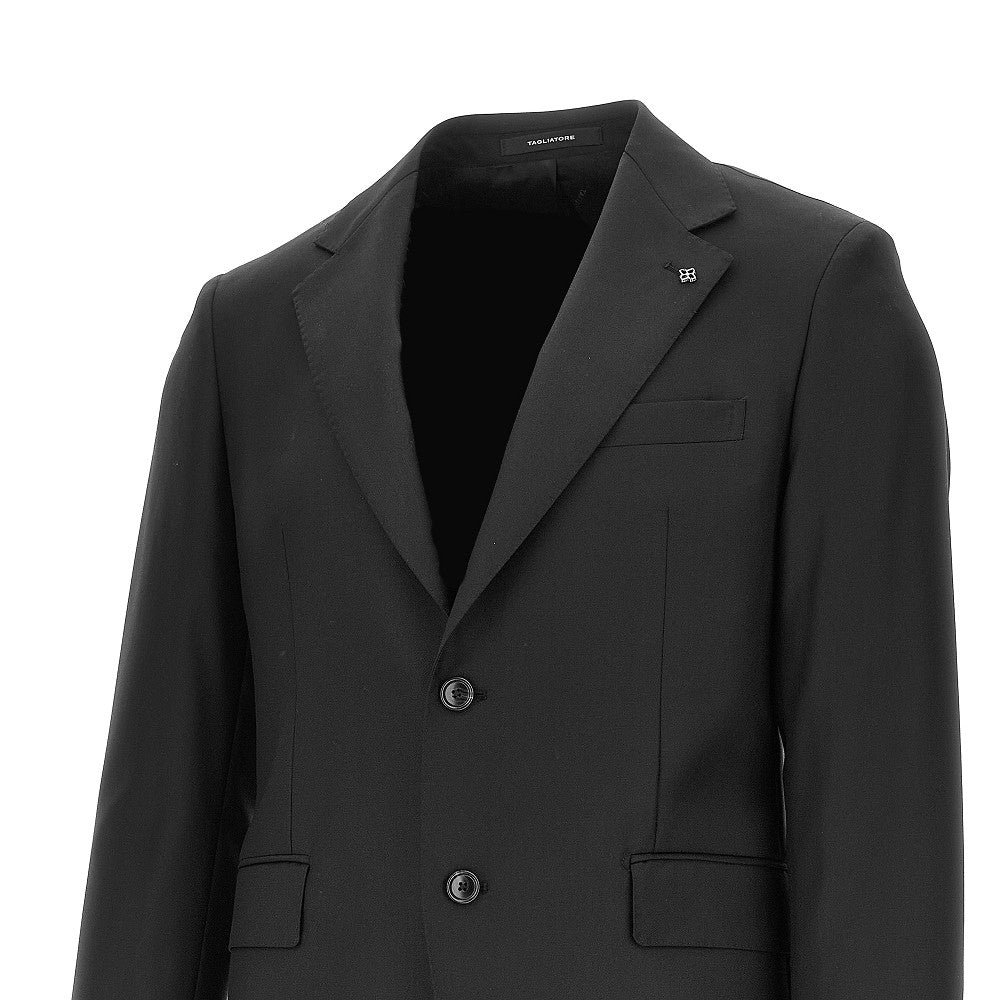 Tagliatore Men Virgin Wool Two-Pieces Tailored Suit