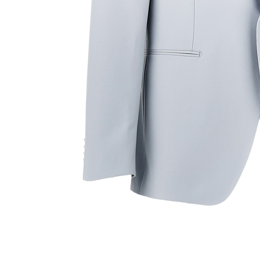 Tagliatore Men Virgin Wool Single-Breasted Tailored Suit