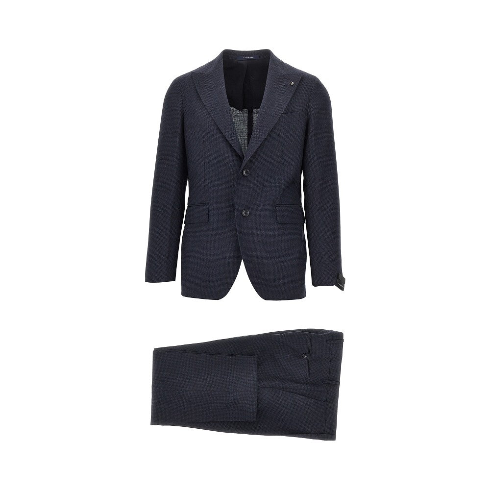 TAGLIATORE Tagliatore Men Virgin Wool Tailored Suit