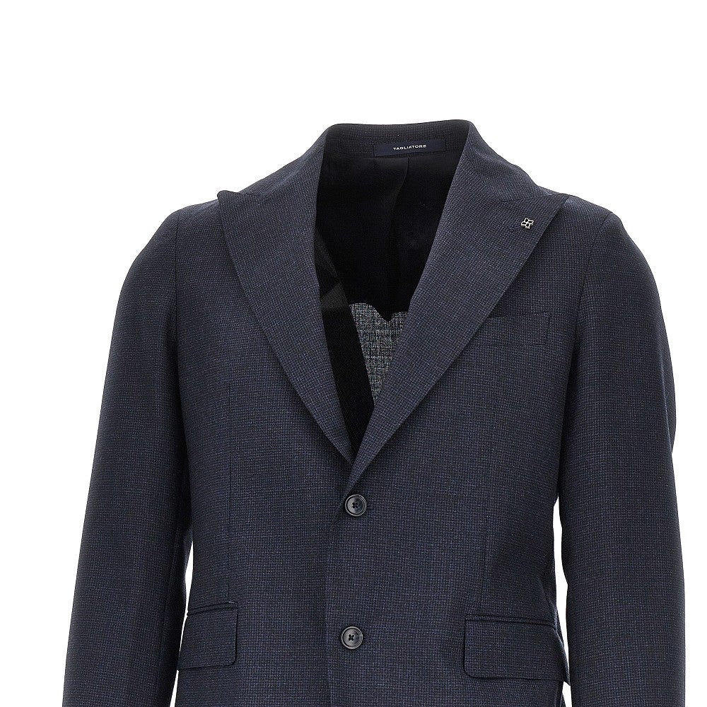 TAGLIATORE Tagliatore Men Virgin Wool Tailored Suit