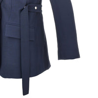 Stella Mccartney Women Single-Breasted Jacket With Press-Studs Belt