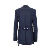 Stella Mccartney Women Single-Breasted Jacket With Press-Studs Belt