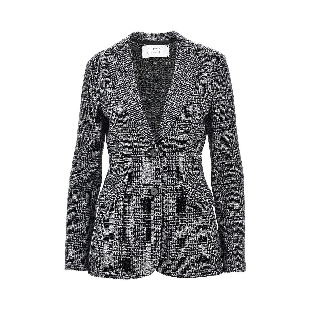 HARRIS WHARF LONDON Harris Wharf London Women Prince Of Wales Single-Breasted Jacket