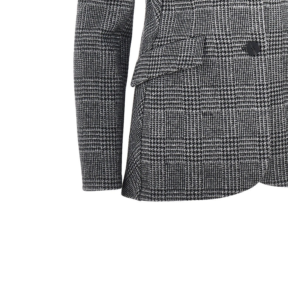 HARRIS WHARF LONDON Harris Wharf London Women Prince Of Wales Single-Breasted Jacket