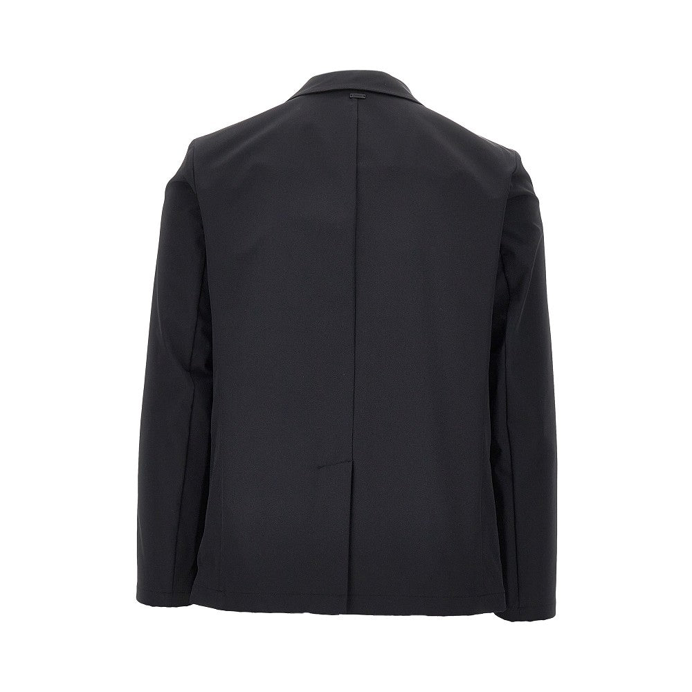 Herno Men Nylon Twill Single-Breasted Jacket