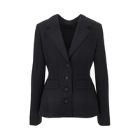 Dolce&Gabbana Women Wool Double Crepe Back To Front Jacket