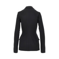 Dolce&Gabbana Women Stretch Wool Fitted Double-Breasted Jacket