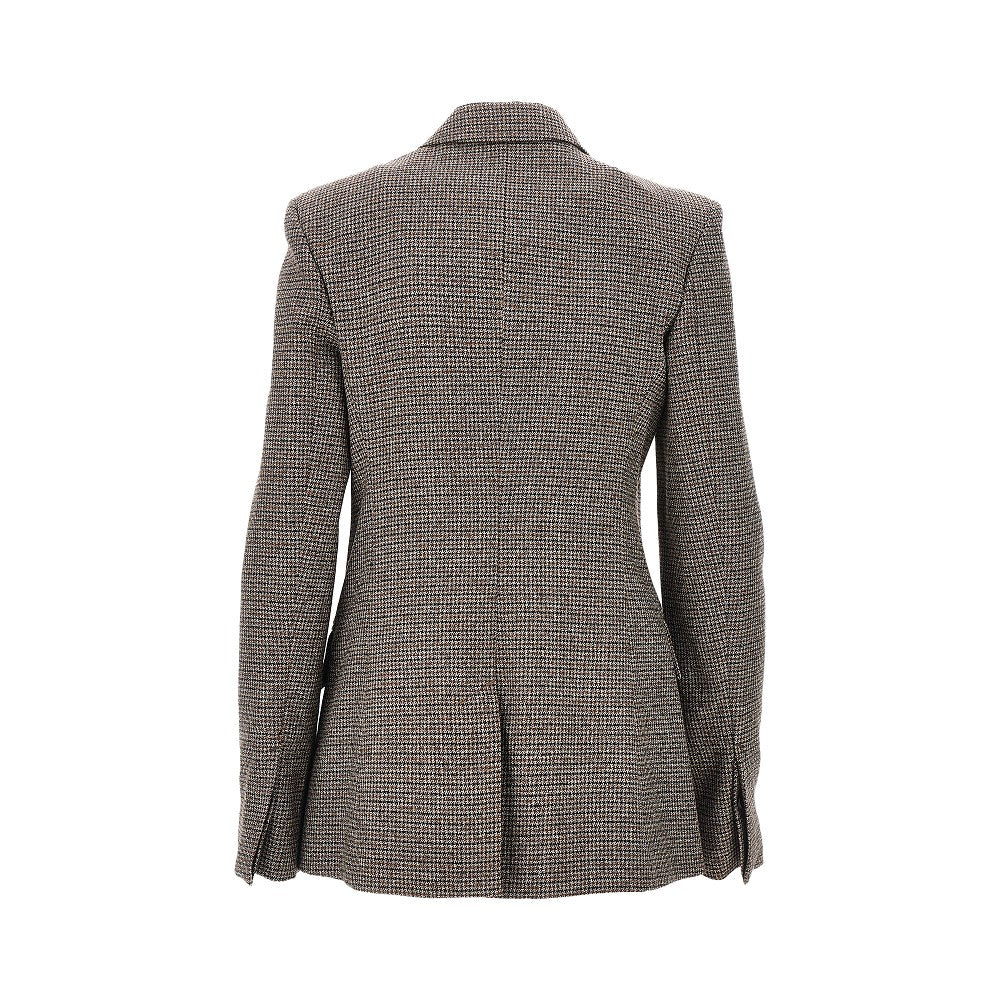 AMI Ami Women Houndstooth Single-Breasted Jacket