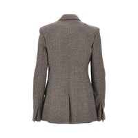AMI Ami Women Houndstooth Single-Breasted Jacket
