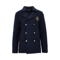 Dolce&Gabbana Men Knitted Double-Breasted Jacket