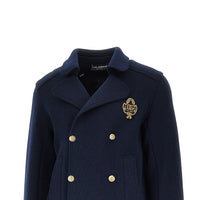Dolce&Gabbana Men Knitted Double-Breasted Jacket