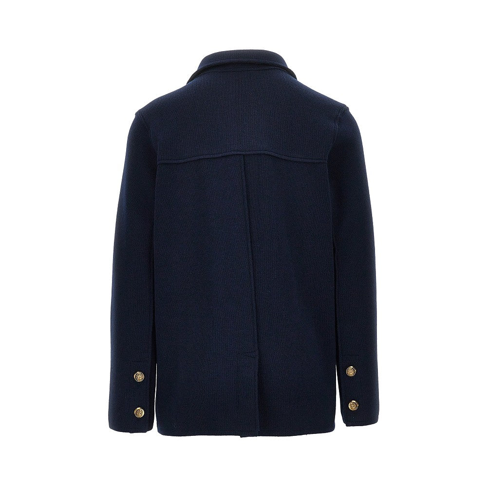 Dolce&Gabbana Men Knitted Double-Breasted Jacket