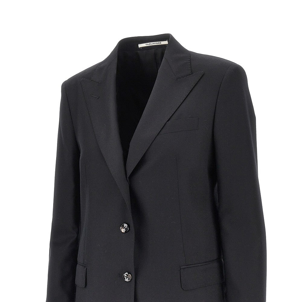 Tagliatore Women Wool And Silk 'Bertha' Single-Breasted Jacket