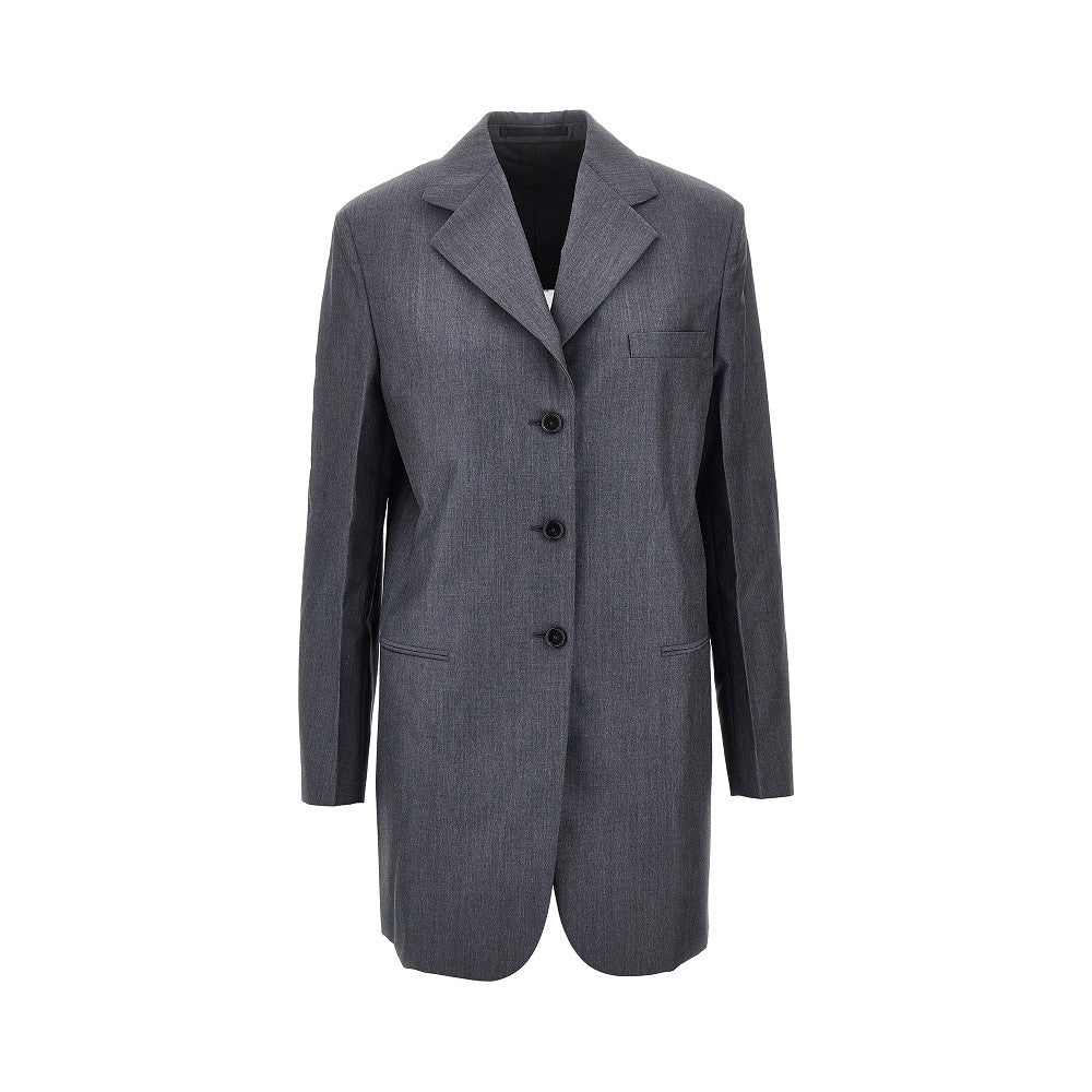 Jil Sander Women Fil-À-Fil Wool Tailored Jacket