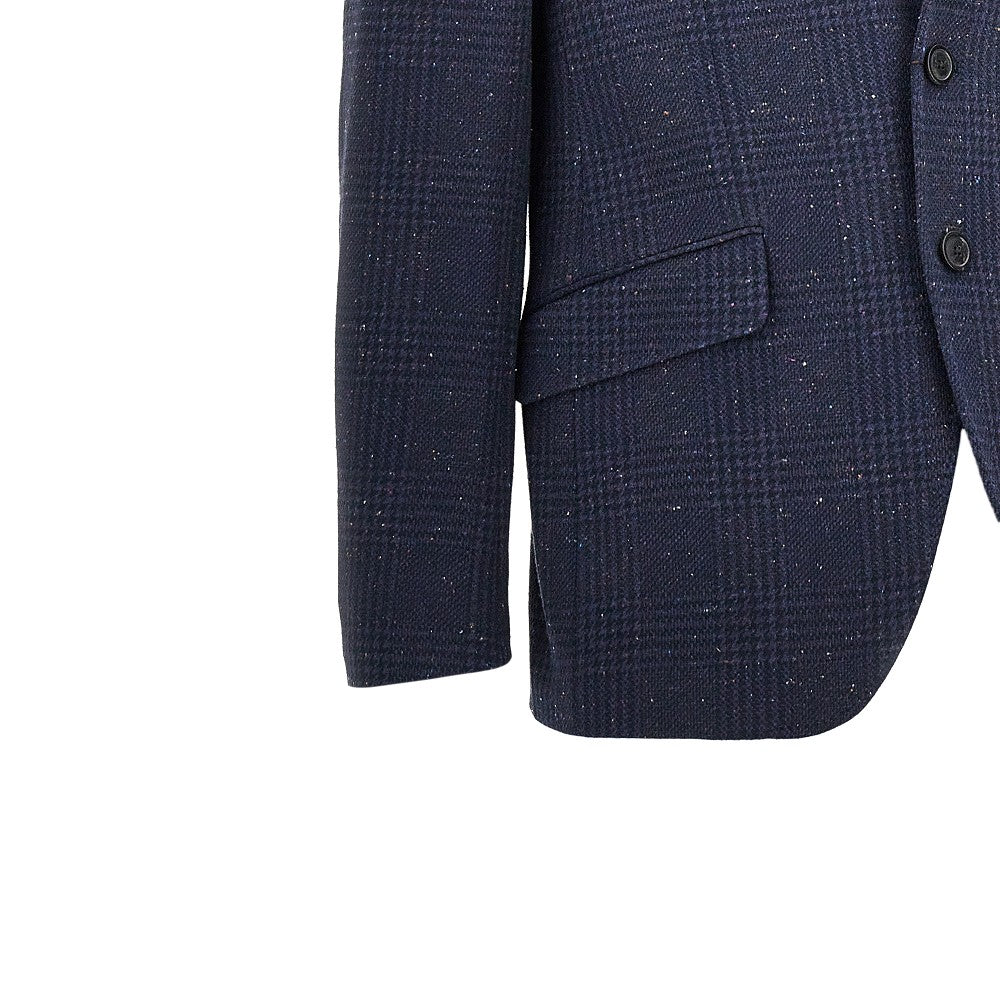 Etro Men Mouliné Tweed Single-Breasted Jacket