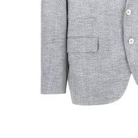 BRUNELLO CUCINELLI Brunello Cucinelli Men Chevron Fabric Single-Breasted Jacket