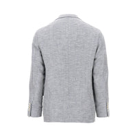 BRUNELLO CUCINELLI Brunello Cucinelli Men Chevron Fabric Single-Breasted Jacket