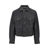 Lemaire Men Denim Trucker Jacket