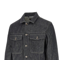 Lemaire Men Denim Trucker Jacket