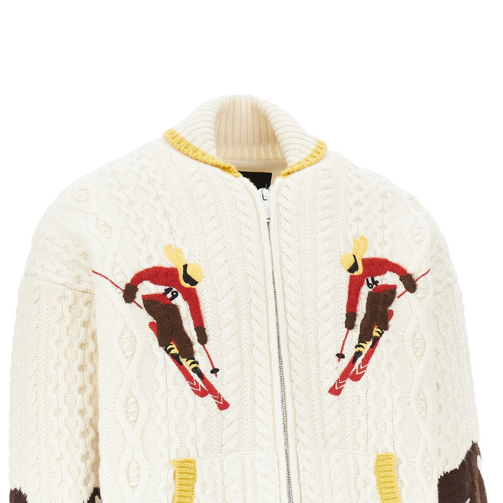 Dsquared2 Men 'Snowy Dream' Padded Knit Jacket