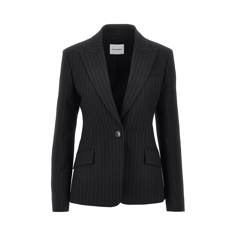 The Andamane Women 'Bianca' Jacket With Pin-Striped Motif