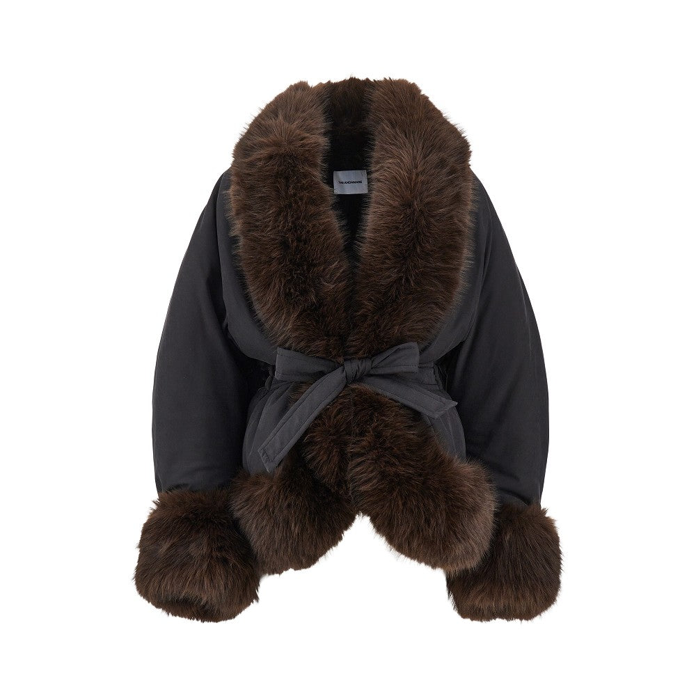 The Andamane Women 'Brina' Padded Jacket With Faux Fur