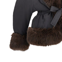 The Andamane Women 'Brina' Padded Jacket With Faux Fur