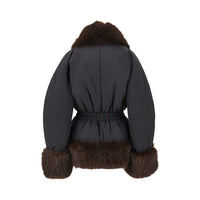 The Andamane Women 'Brina' Padded Jacket With Faux Fur