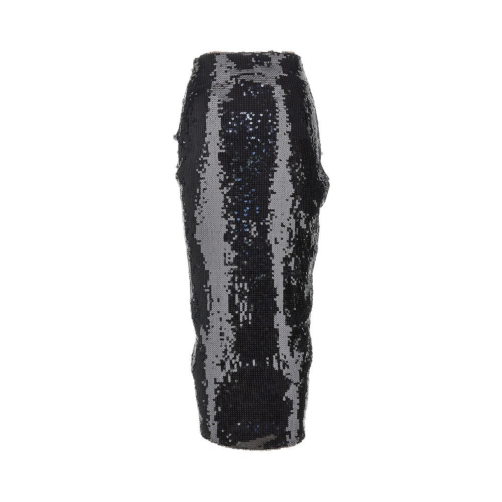 Rotate Women Sequinned Midi Skirt