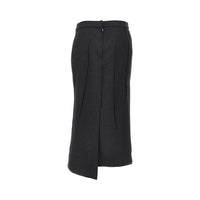 VICTORIA BECKHAM Victoria Beckham Women Pressed Flannel Midi Skirt