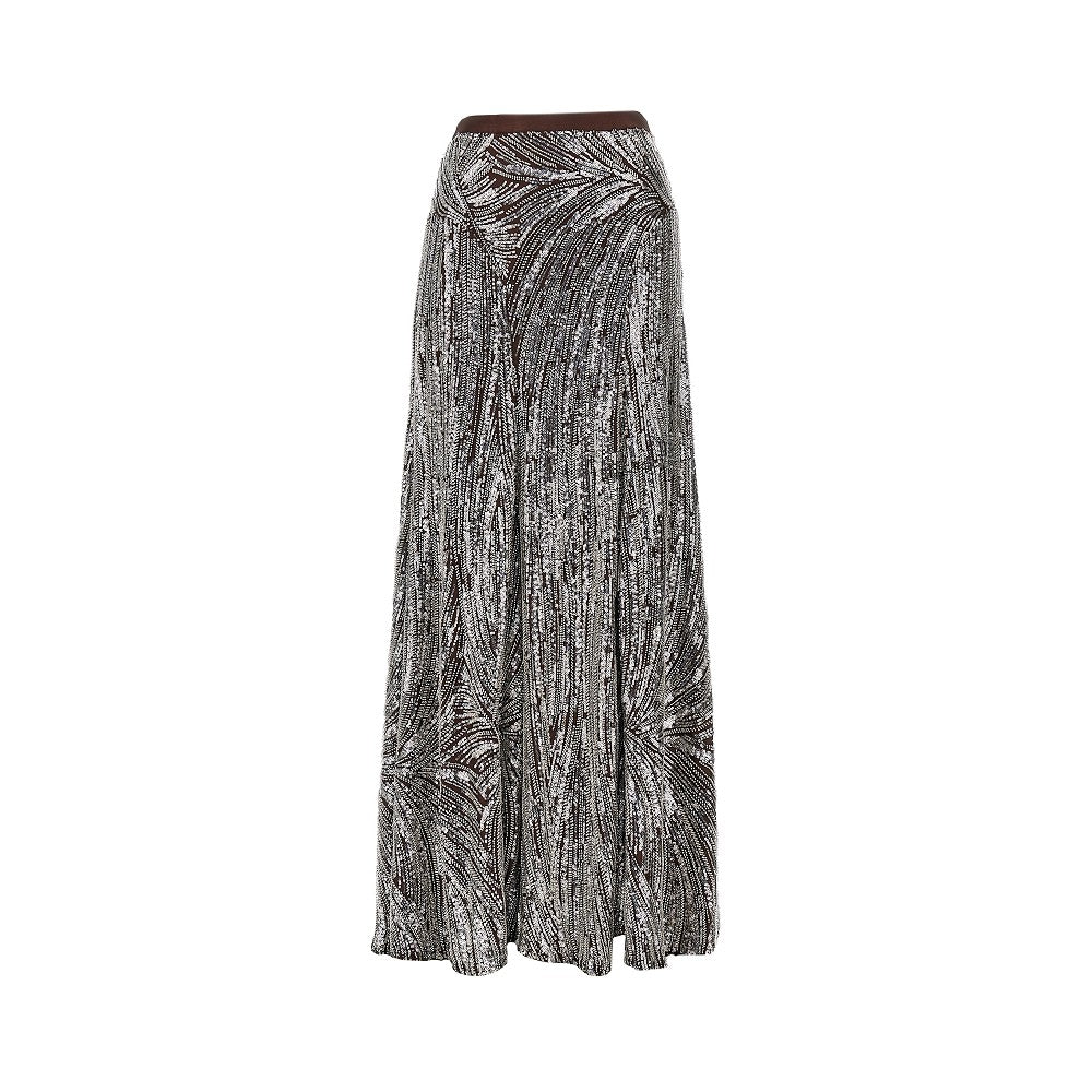 RABANNE Rabanne Women Embroidered Long Skirt