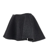 Ganni Women Wool-Blend Mini Skirt
