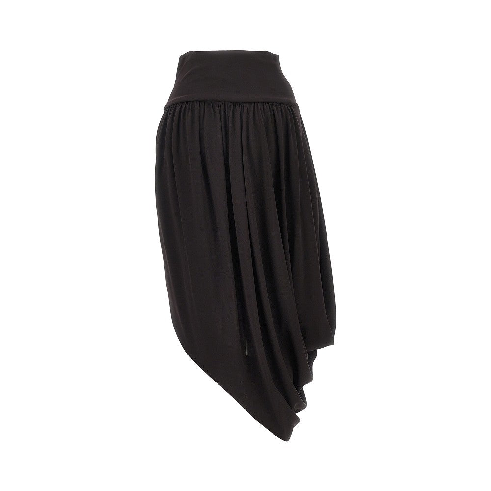 ALAIA Alaia Women Draped Jersey Skirt