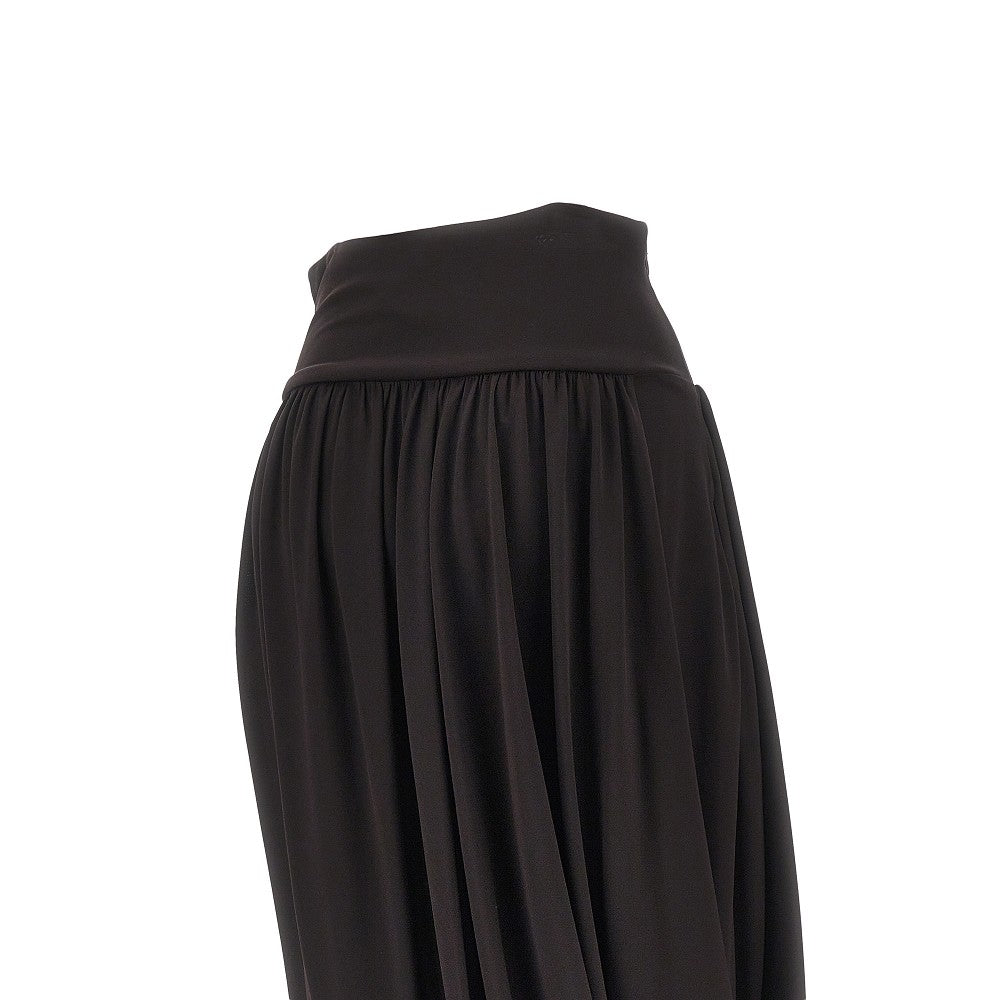 ALAIA Alaia Women Draped Jersey Skirt