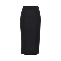 Dolce&Gabbana Women Stretch Wool Midi Skirt