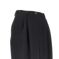 Dolce&Gabbana Women Grain De Poudre Wool Skirt