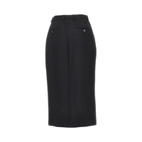 Dolce&Gabbana Women Grain De Poudre Wool Skirt