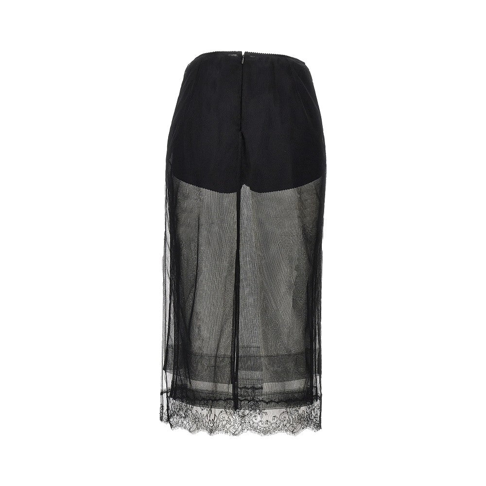 Dolce&Gabbana Women Tulle Midi Skirt