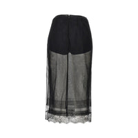Dolce&Gabbana Women Tulle Midi Skirt