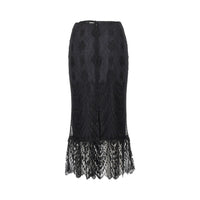 Dolce&Gabbana Women Chantilly Lace Midi Skirt