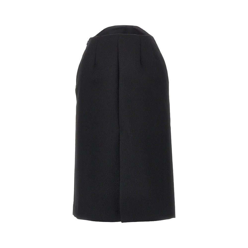 Jil Sander Women Sablé Wool Midi Skirt